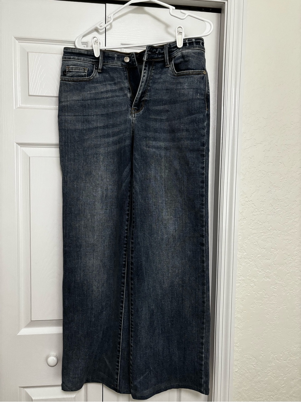 2 pairs of Judy  Blue Dark Wash Wide-Leg High-Rise Jeans 30.00 for both pairs